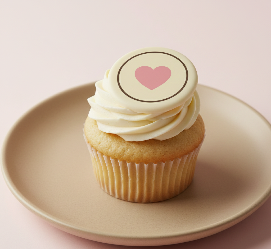 Premium Custom Cupcakes (with Edible Image)